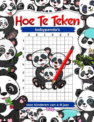 Book cover for Hoe je babypanda's tekent