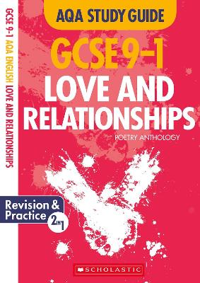 Book cover for Love and Relationships AQA Poetry Anthology