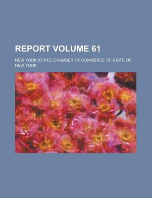 Book cover for Report Volume 61