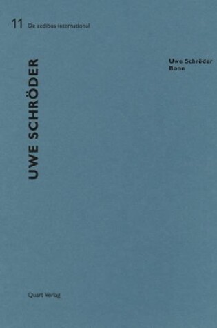 Cover of Uwe Schroder: De Aedibus International 11: English and German Text