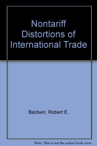 Book cover for Nontariff Distortions of International Trade