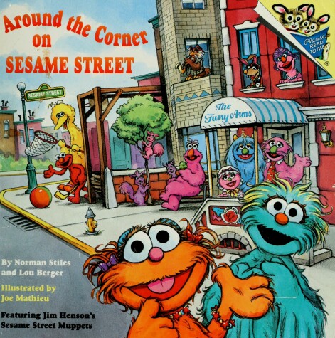 Book cover for Sesst-around Corner on Sesame Stree