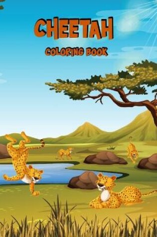 Cover of Cheetah Coloring Book