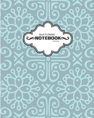 Book cover for Blue Flower Notebook (Sketchbook)