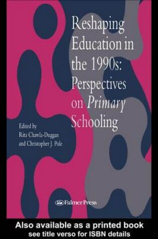 Cover of Reshaping Education in the 1990s