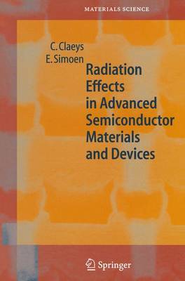 Book cover for Radiation Effects in Advanced Semiconductor Materials and Devices