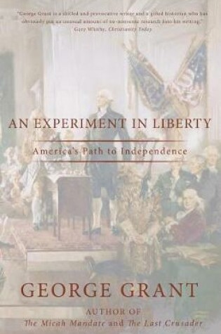 Cover of An Experiment in Liberty