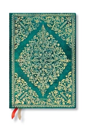 Cover of Oceania (Diamond Rosette) Midi 12-month Day-at-a-Time Dayplanner 2024