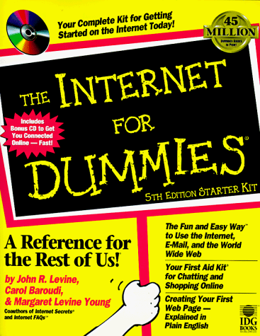 Cover of The Internet for Dummies, 5e Starter Kit, the