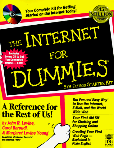 Book cover for The Internet for Dummies, 5e Starter Kit, the