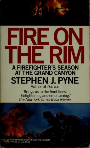 Book cover for Fire on the Rim