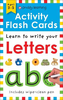 Book cover for Activity Flash Cards Letters