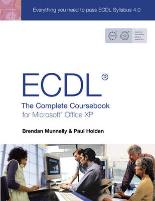 Book cover for ECDL 4 for Office XP Coursebook with Practical Exercises for ECDL Pack