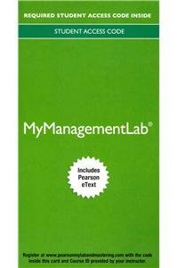 Book cover for 2014 Mymanagementlab with Pearson Etext -- Access Card -- For Developing Management Skills