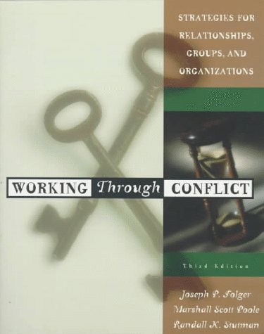 Book cover for Working through Conflict