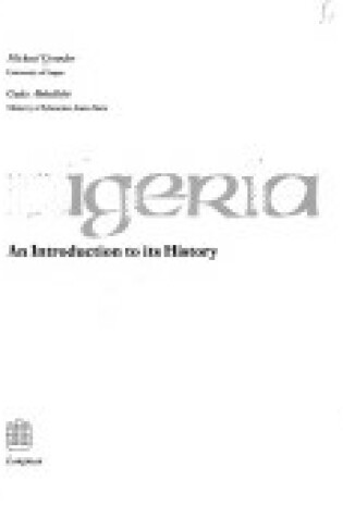 Cover of Nigeria