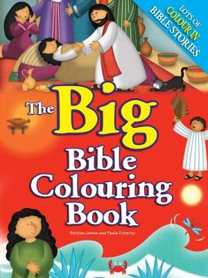 Book cover for The Big Bible Colouring Book