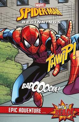 Book cover for Marvel Spider-Man Beginnings