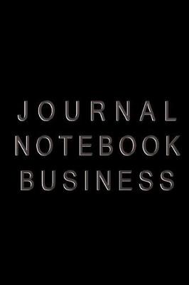 Book cover for Journal Notebook Business