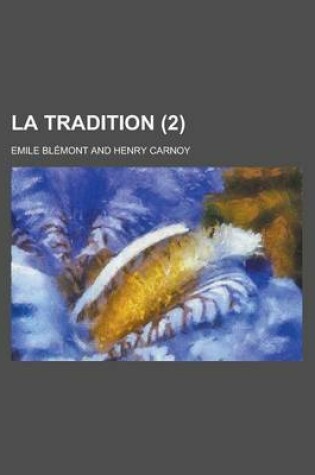 Cover of La Tradition (2 )