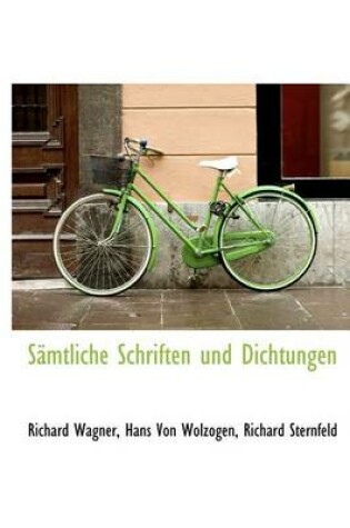 Cover of Samtliche Schriften Und Dichtungen