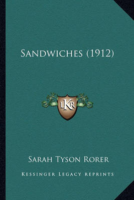 Book cover for Sandwiches (1912) Sandwiches (1912)