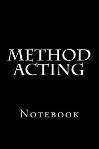 Cover of Method Acting