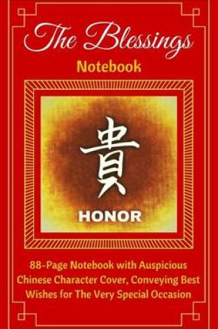 Cover of The Blessings Notebook. Honor