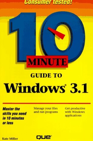 Cover of 10 Minute Guide to Windows