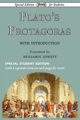 Cover of Protagoras (Special Edition for Students)