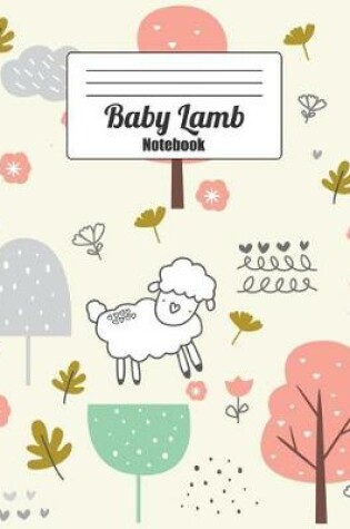 Cover of Baby Lamb Notebook