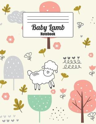 Book cover for Baby Lamb Notebook