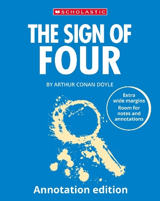 Book cover for The Sign of Four: Annotation Edition