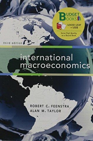 Cover of Loose-Leaf Version for International Macroeconomics & Launchpad Six Month Access Card