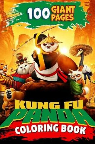 Cover of Kung Fu Panda Coloring Book