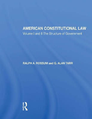 Book cover for American Constitutional Law 8E, 2-VOL SET