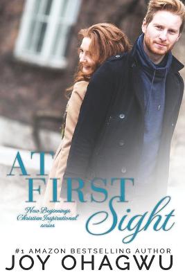 Book cover for At First Sight - New Beginnings series Novella