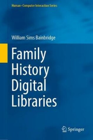 Cover of Family History Digital Libraries