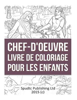 Book cover for Chef-D'oeuvre livre De Coloriage pour les enfants