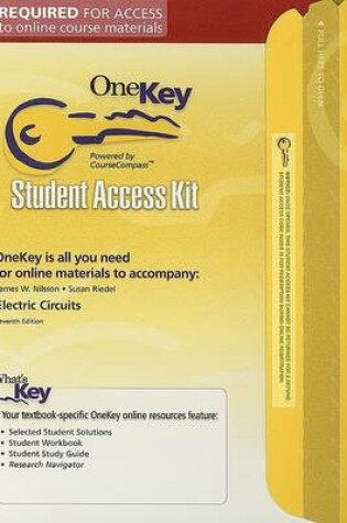 Cover of OneKey CourseCompass, Student Access Kit, Electric Circuits w/ PSpice