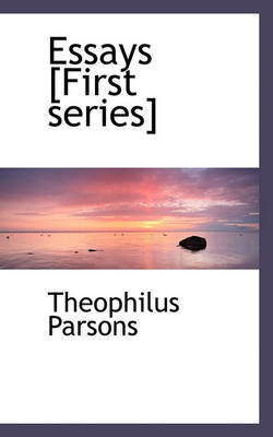 Book cover for Essays [First Series]