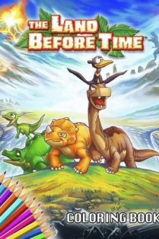 Cover of The Land Before Time Coloring Book