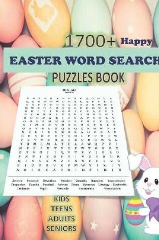 Cover of Happy Easter Word Search Puzzles Book