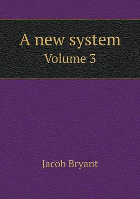 Book cover for A new system Volume 3