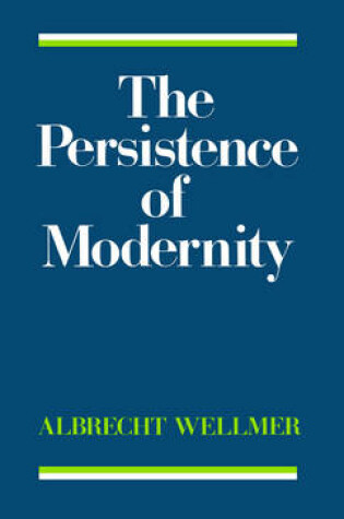 Cover of The Persistence of Modernity