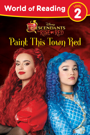 Book cover for Descendants The Rise of Red: Paint This Town Red