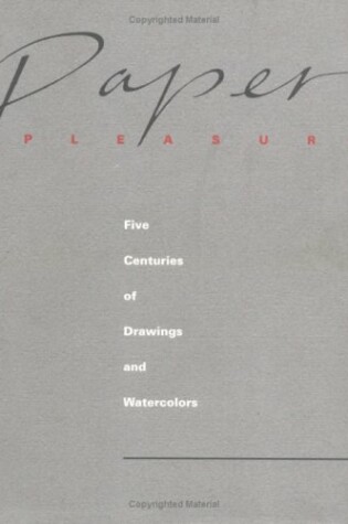 Cover of Paper Pleasures