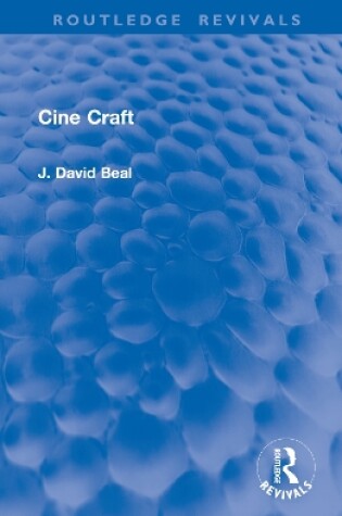 Cover of Cine Craft