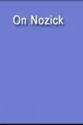 Cover of On Nozick