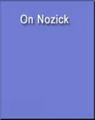 Book cover for On Nozick